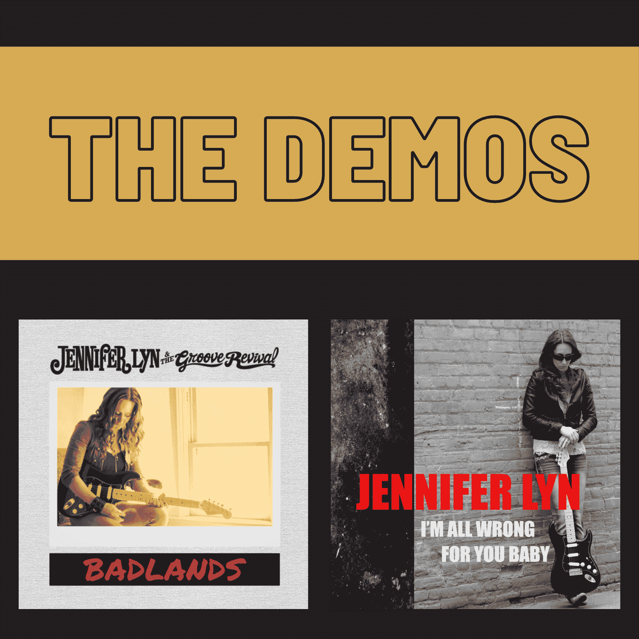 The Demos - by Jennifer Lyn & The Groove Revival